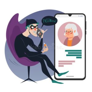 phone-scam-crime-concept-illustration-online-social-media-fraud-scammer-calls-eldery-woman-to-steal-personal-data-old-278405713