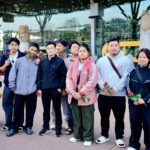 खेलो इंडिया ट्राइबल गेम्स : अरुणाचल के वेटलिफ्टरों का विमानतल पर रंगारंग स्वागत