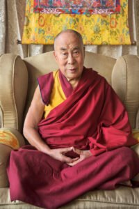 INDIA. Dharamsala. 2015. The Dalai Lama in his residence.