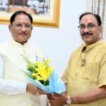 मुख्यमंत्री से छत्तीसगढ़ योग आयोग के नवनियुक्त अध्यक्ष संजय अग्रवाल ने की सौजन्य मुलाकात