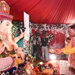 मुख्यमंत्री साय ने परिवारजनों के साथ विधि-विधान से की गणपति की स्थापना और पूजा-अर्चना