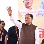 राजस्व मंत्री टंकराम वर्मा के निवास पर आयोजित तीज मिलन समारोह में शामिल हुए मुख्यमंत्री साय