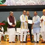नई दिल्ली राष्ट्रीय कृषि सम्मेलन में शामिल हुए मंत्री रामविचार नेताम
